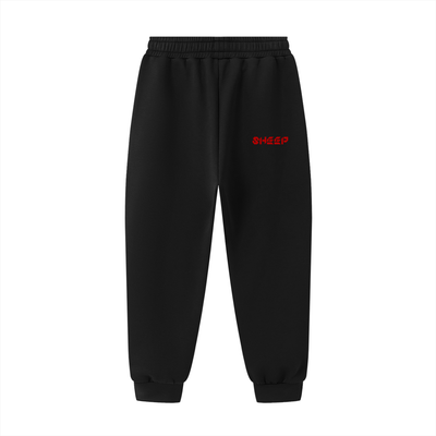 M-SHEEP-Essential Drawstring Jogged Sweatpants