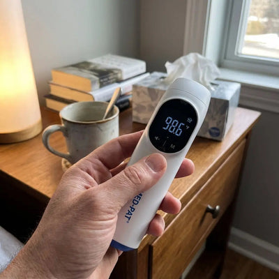 Med-Pat TH-1 4-in-1 Infrared Ear & Forehead Thermometer