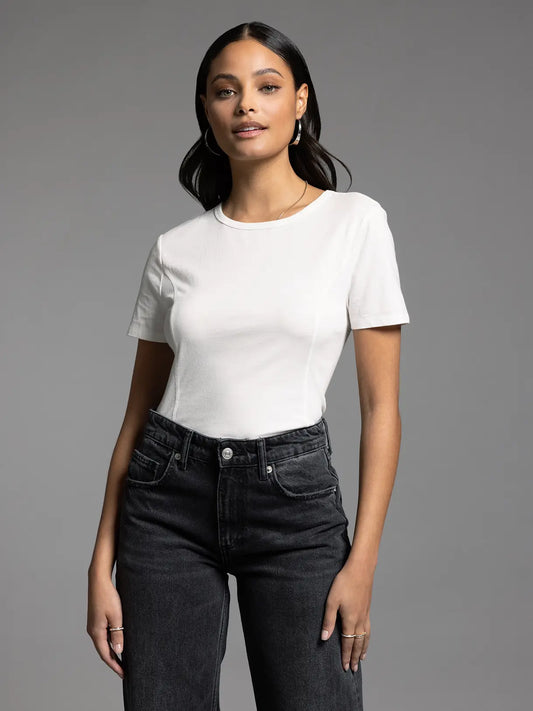 Crew Neck Cotton Tee