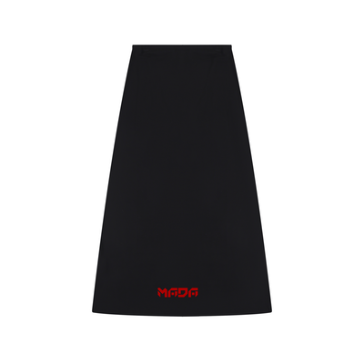 Women's Solid Color Knit Maxi Skirt