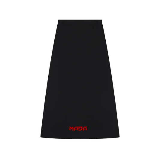Women's Solid Color Knit Maxi Skirt