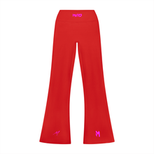 MAD-M-Women’s High Rise Flared Leggings