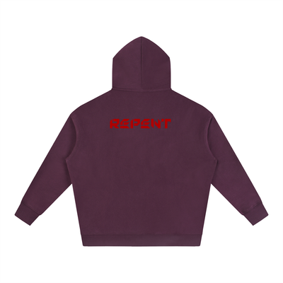 MADASTY-SHEEP-REPENT-Oversize Fleeced Hoodie