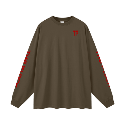TF-THE FLOCK-LEAD BY THE SHEPHERD Oversized Unisex Long Sleeve T-Shirt