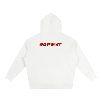 MADASTY-SHEEP-REPENT-Oversize Fleeced Hoodie