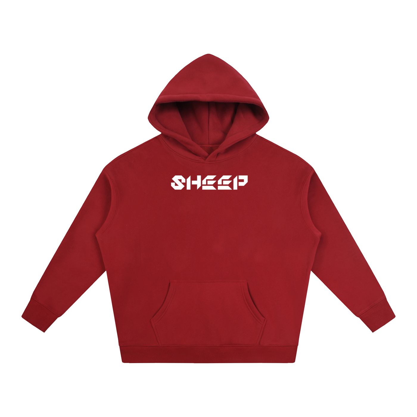 MADASTY-SHEEP-REPENT-Oversize Fleeced Hoodie