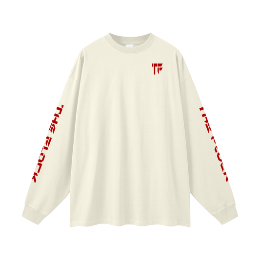 TF-THE FLOCK-LEAD BY THE SHEPHERD Oversized Unisex Long Sleeve T-Shirt