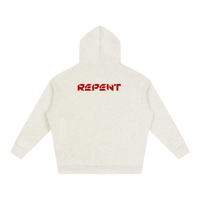 MADASTY-SHEEP-REPENT-Oversize Fleeced Hoodie