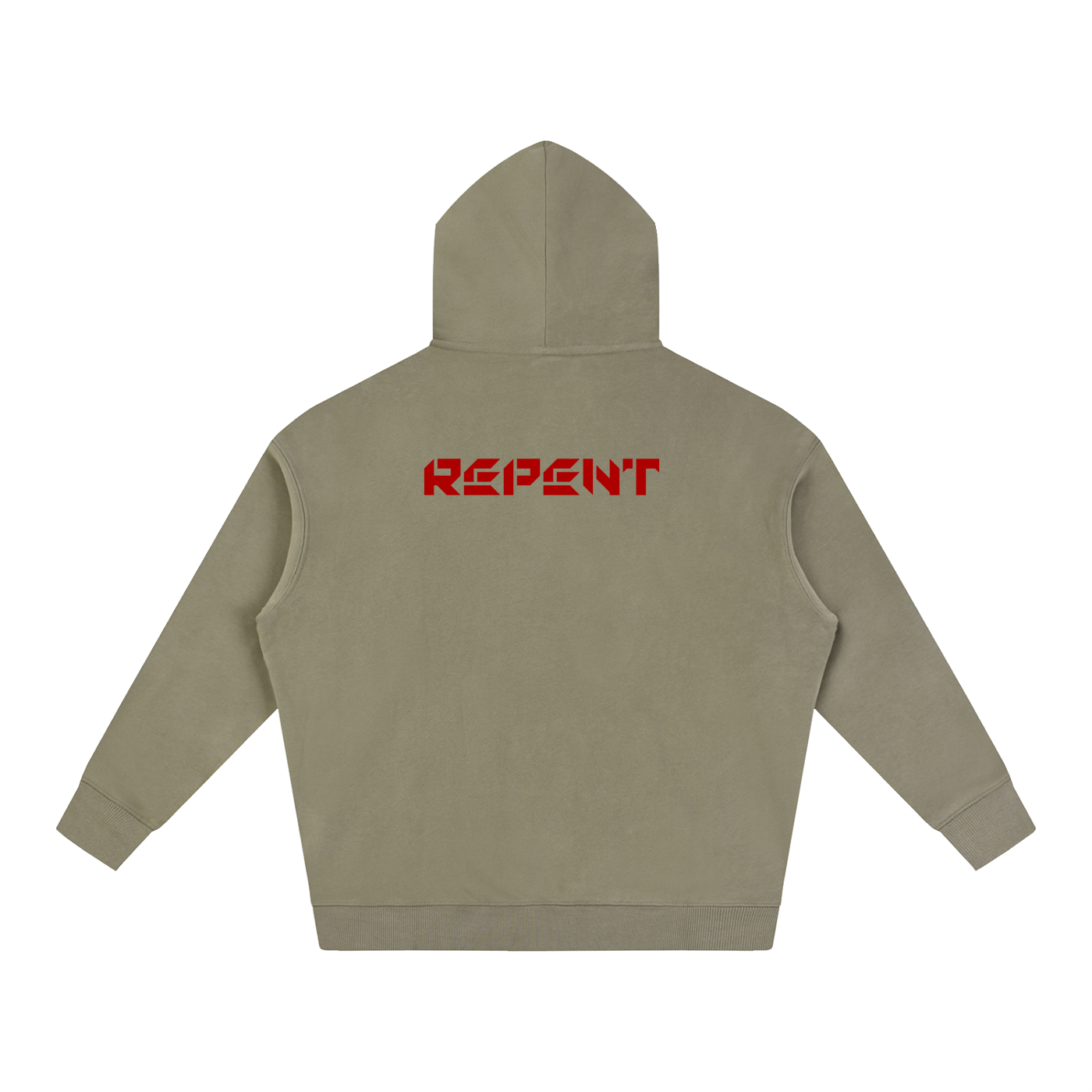 MADASTY-SHEEP-REPENT-Oversize Fleeced Hoodie