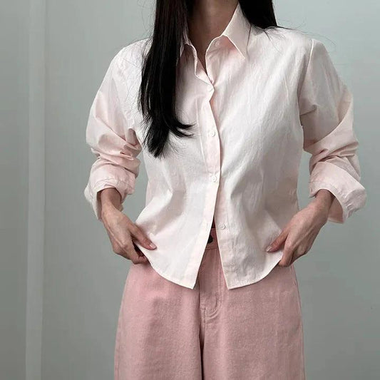 Women's Loose Petite Top Shirt