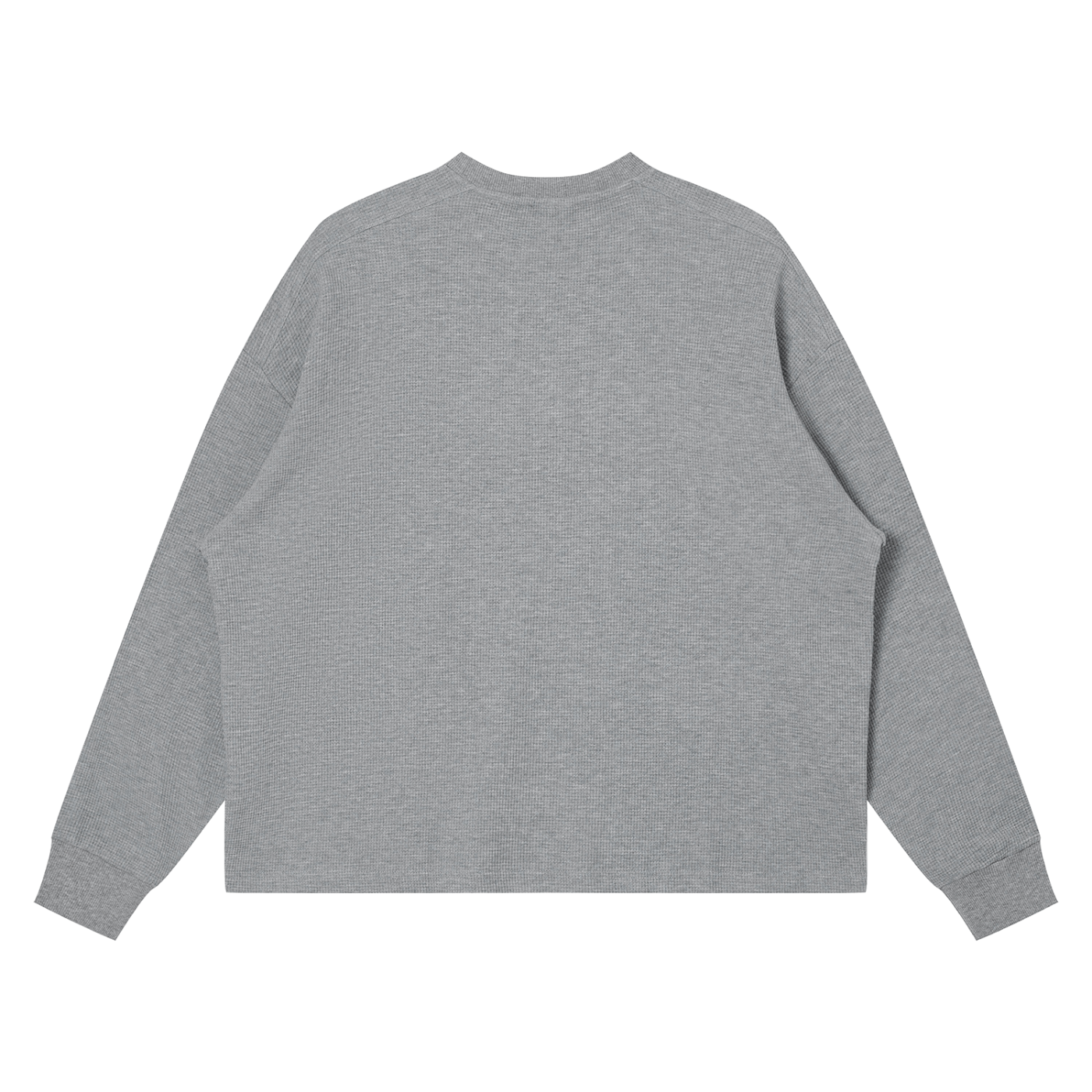SHEEP- Unisex Waffle Boxy Long Sleeve T-Shirt