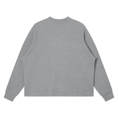 SHEEP- Unisex Waffle Boxy Long Sleeve T-Shirt