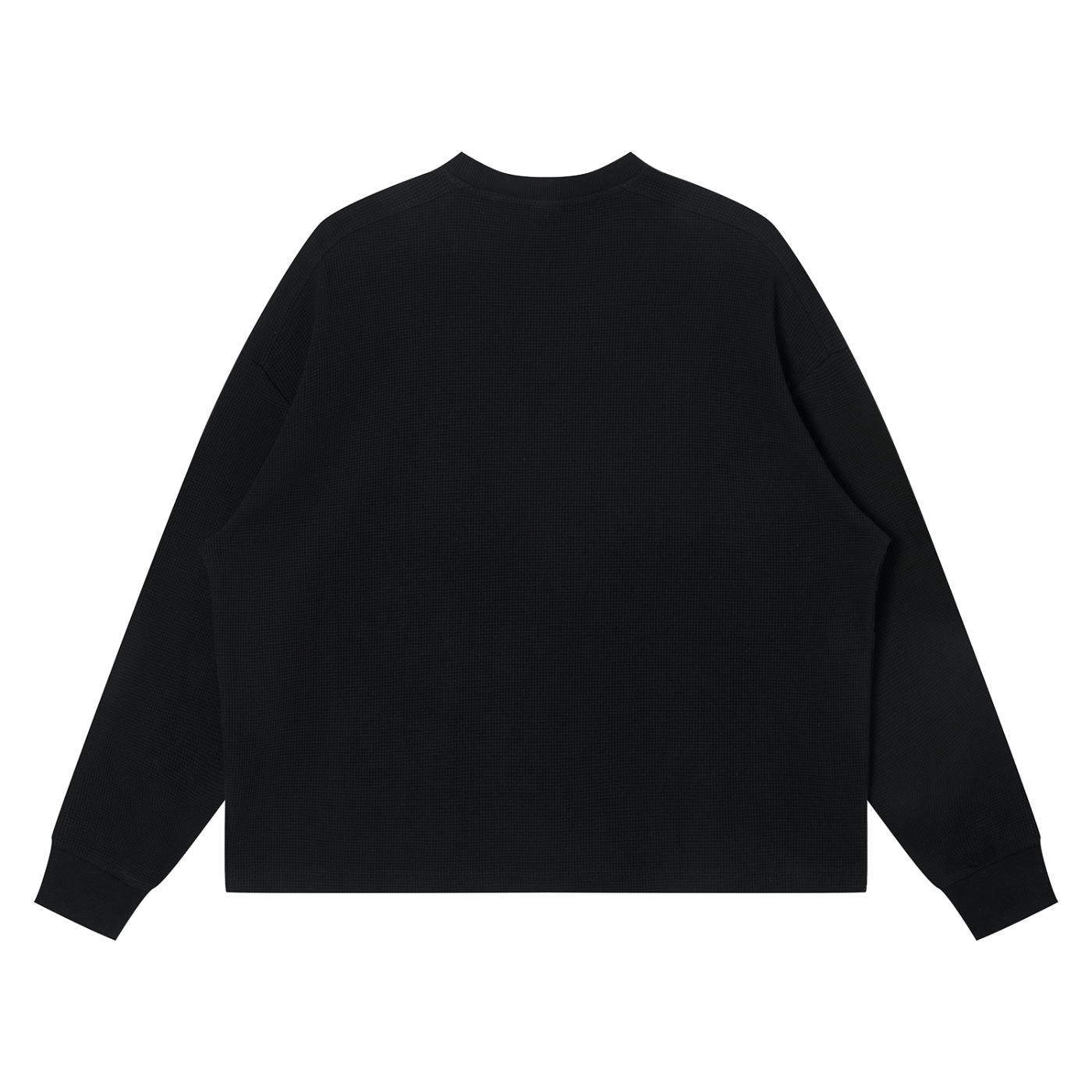 SHEEP- Unisex Waffle Boxy Long Sleeve T-Shirt