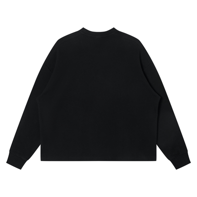 SHEEP- Unisex Waffle Boxy Long Sleeve T-Shirt