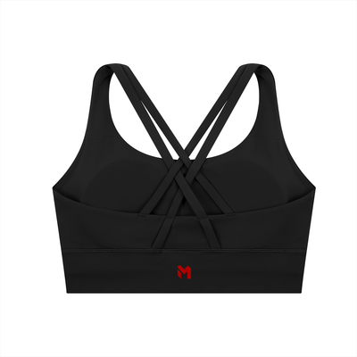 MADA-M-Strappy Criss-Cross Sports Bra