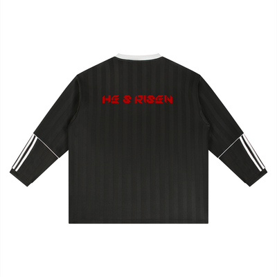 Unisex Striped Soccer Jersey
