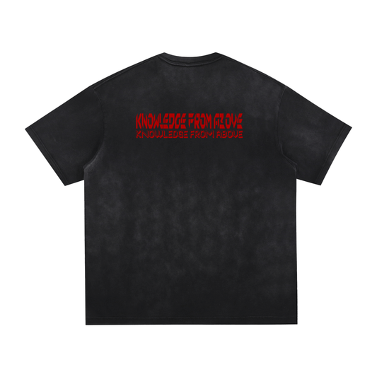 Vintage Washed Hand-Frayed T-Shirt