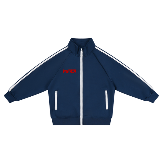 MADASTY-MADI -Kids’ Contrast Tape Coach Jacket