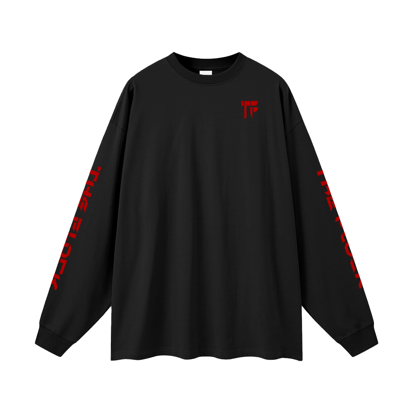 TF-THE FLOCK-LEAD BY THE SHEPHERD Oversized Unisex Long Sleeve T-Shirt