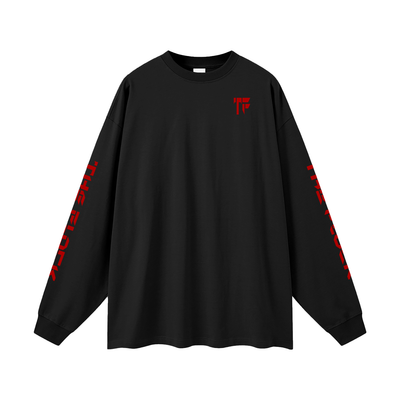 TF-THE FLOCK-LEAD BY THE SHEPHERD Oversized Unisex Long Sleeve T-Shirt
