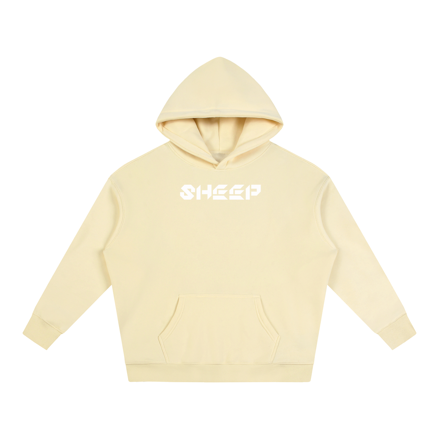 MADASTY-SHEEP-REPENT-Oversize Fleeced Hoodie