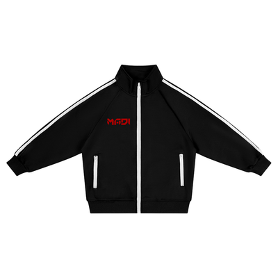 MADASTY-MADI -Kids’ Contrast Tape Coach Jacket