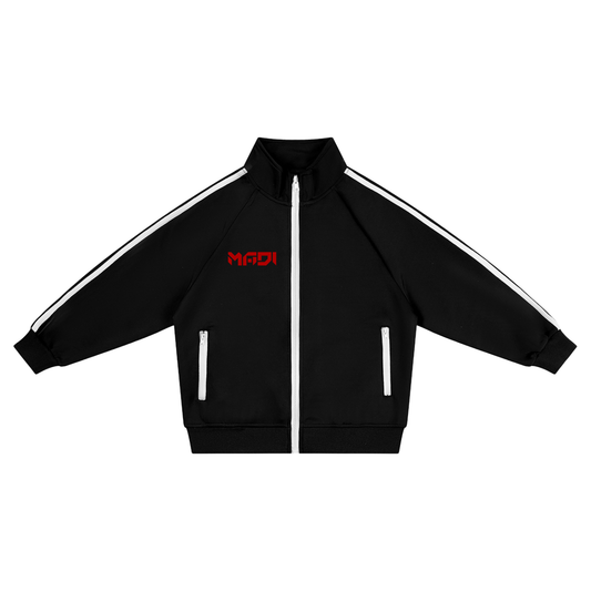 MADASTY-MADI -Kids’ Contrast Tape Coach Jacket