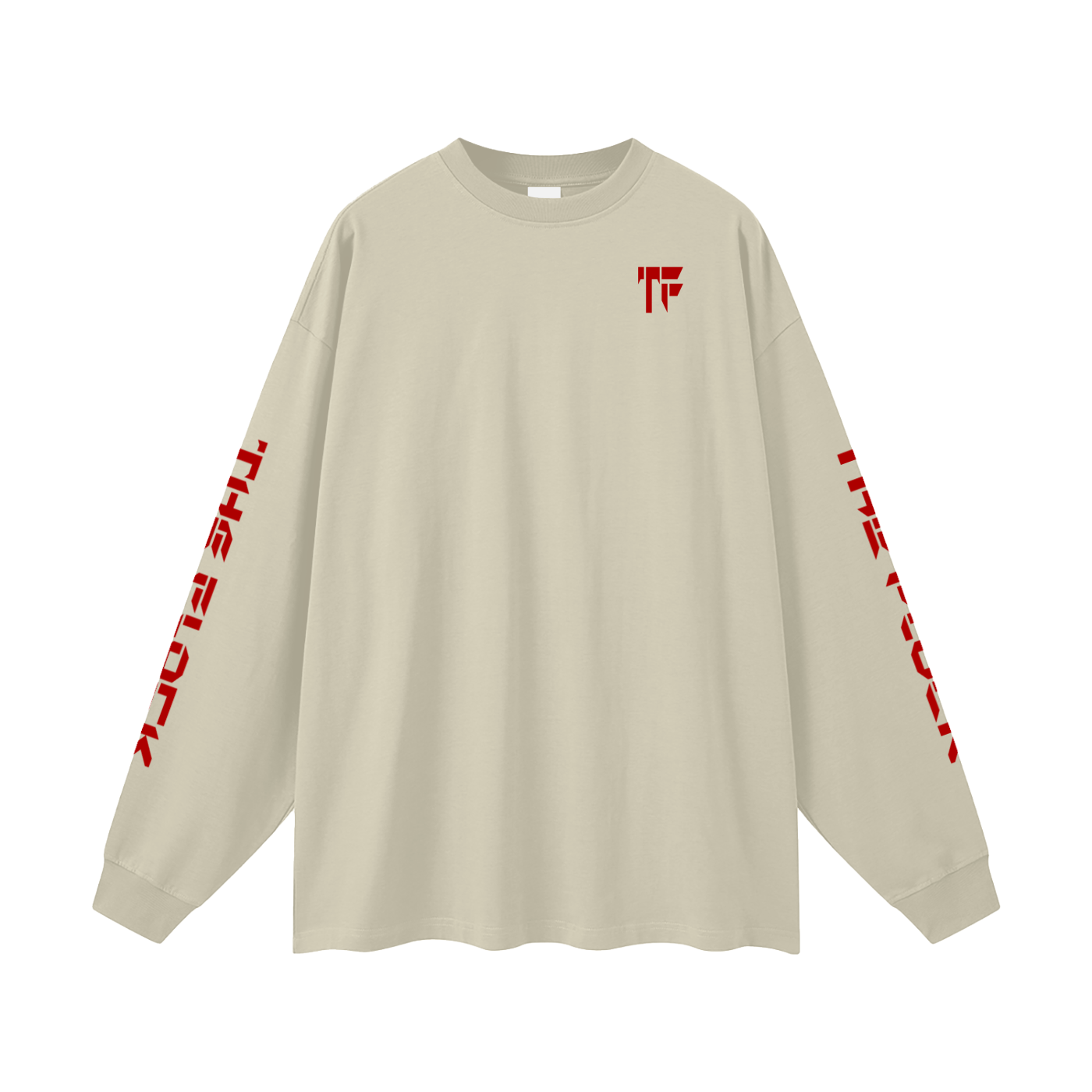 TF-THE FLOCK-LEAD BY THE SHEPHERD Oversized Unisex Long Sleeve T-Shirt