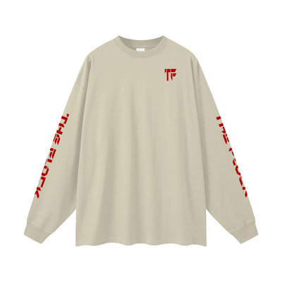 TF-THE FLOCK-LEAD BY THE SHEPHERD Oversized Unisex Long Sleeve T-Shirt