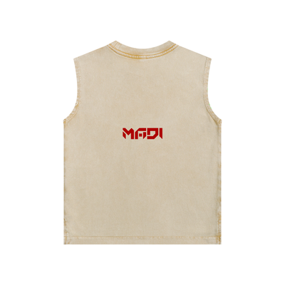 MADI-M-Snow Washed Kids' Tank Top