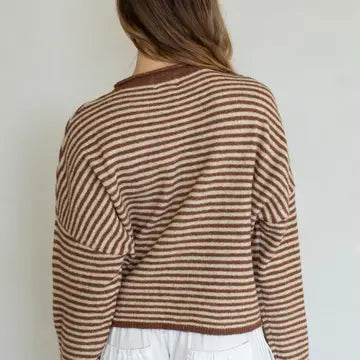 Cardigan - Mini Striped