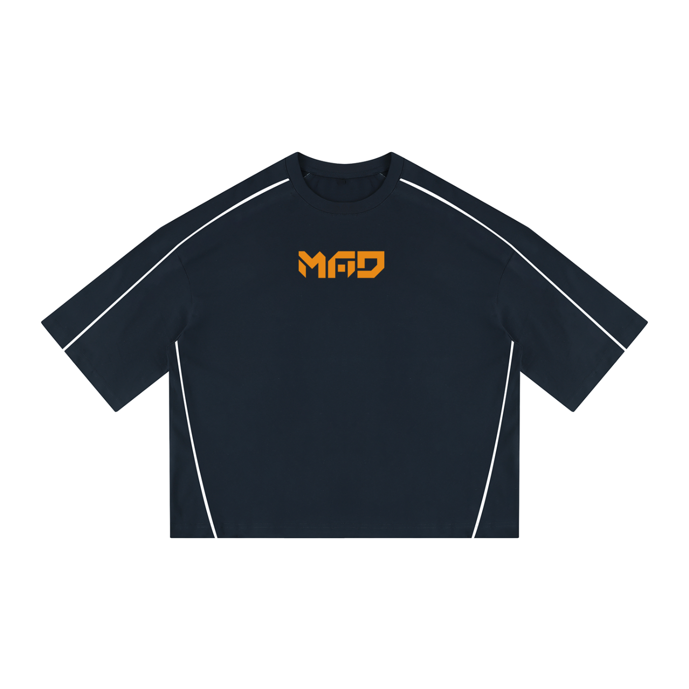 MADASTY-TRUST IN THE LORD-Unisex Heavyweight Boxy Piping T-Shirt