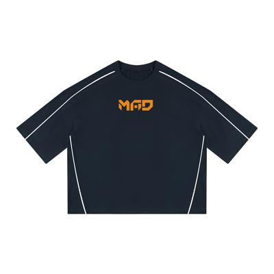 MADASTY-TRUST IN THE LORD-Unisex Heavyweight Boxy Piping T-Shirt