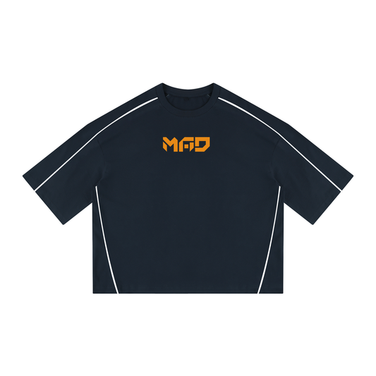 MADASTY-TRUST IN THE LORD-Unisex Heavyweight Boxy Piping T-Shirt