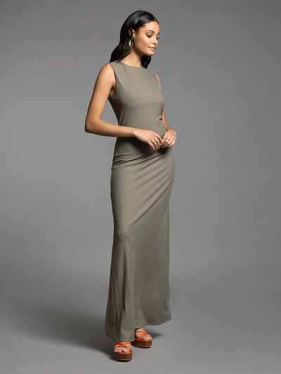 Sleeveless Maxi Dress - Leighton Dress