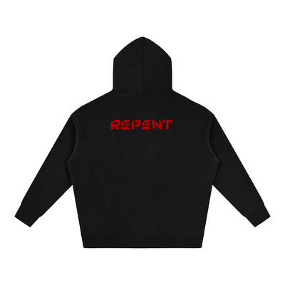 MADASTY-SHEEP-REPENT-Oversize Fleeced Hoodie