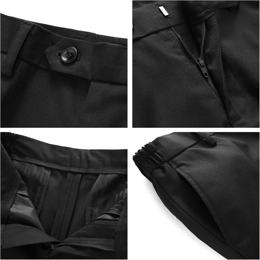 Boys Velvet Suits Slim Fit Tuxedo 2 Piece Kids Blazer Jacket Pants Formal Sizes 4-20 Fashion Ring Bearer Outfit for Wedding