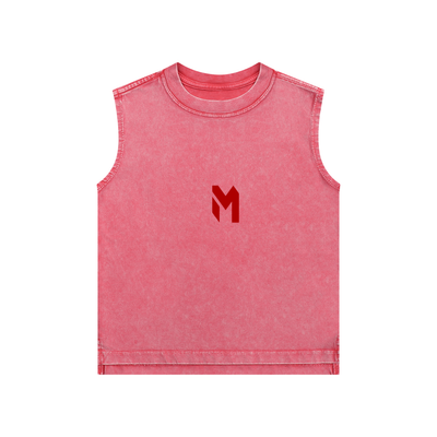 MADI-M-Snow Washed Kids' Tank Top