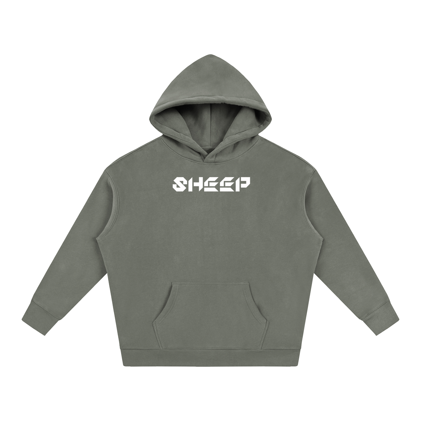 MADASTY-SHEEP-REPENT-Oversize Fleeced Hoodie