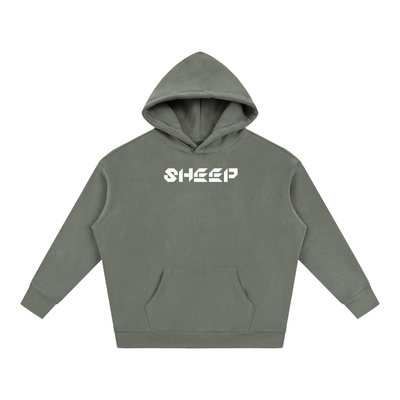MADASTY-SHEEP-REPENT-Oversize Fleeced Hoodie