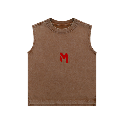 MADI-M-Snow Washed Kids' Tank Top
