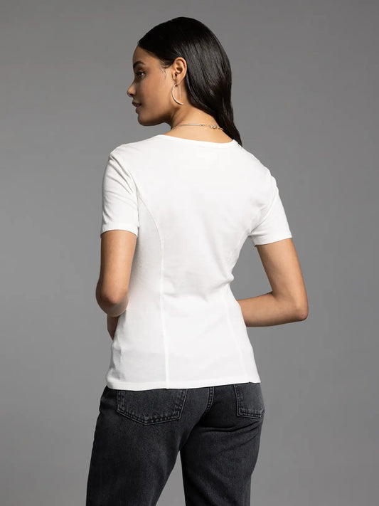 Crew Neck Cotton Tee