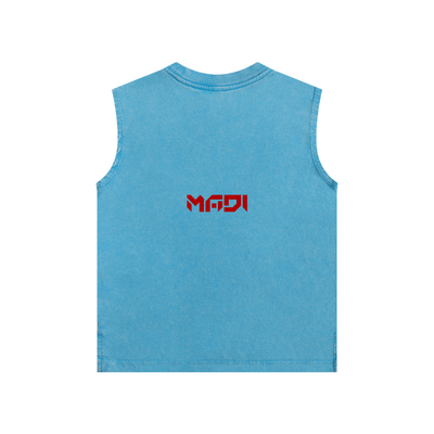 MADI-M-Snow Washed Kids' Tank Top