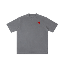 FAITH OVER FEAR-M- Vintage Wash Drop Shoulder T-shirt