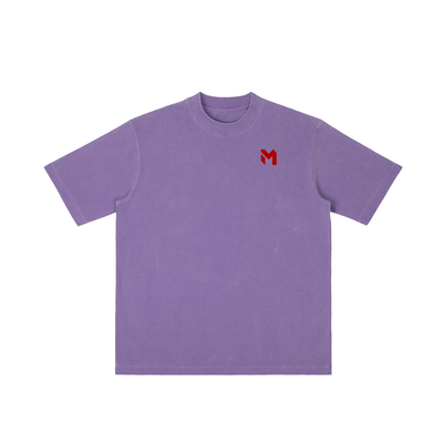 FAITH OVER FEAR-M- Vintage Wash Drop Shoulder T-shirt