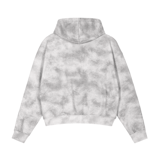 MADAST-M-Dirty Washed Zip-Up Fleece Hoodie