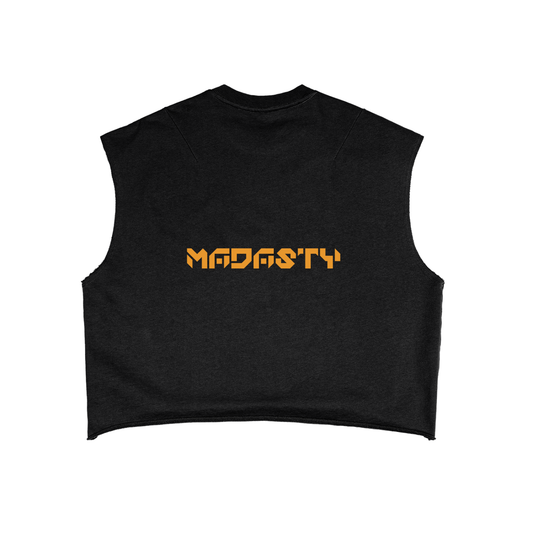 MADASTY-M-French Terry Boxy Tank Top