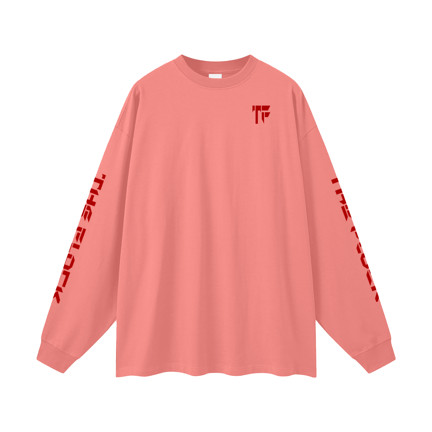 TF-THE FLOCK-LEAD BY THE SHEPHERD Oversized Unisex Long Sleeve T-Shirt