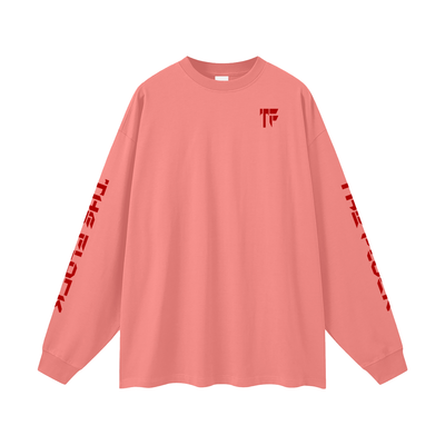 TF-THE FLOCK-LEAD BY THE SHEPHERD Oversized Unisex Long Sleeve T-Shirt
