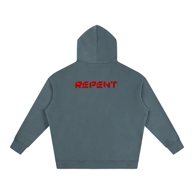 MADASTY-SHEEP-REPENT-Oversize Fleeced Hoodie